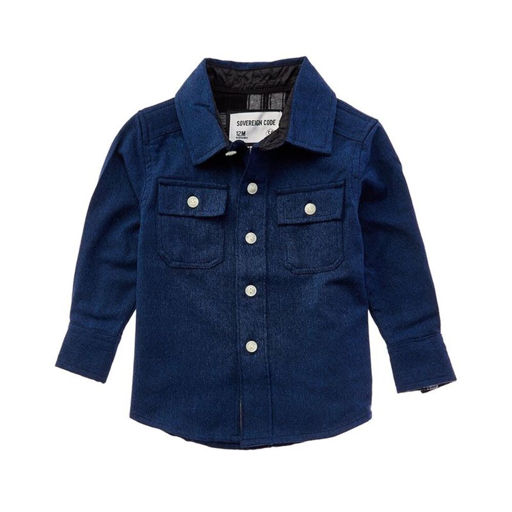 Sovereign Code Arlo Button Down Shirt, Blue